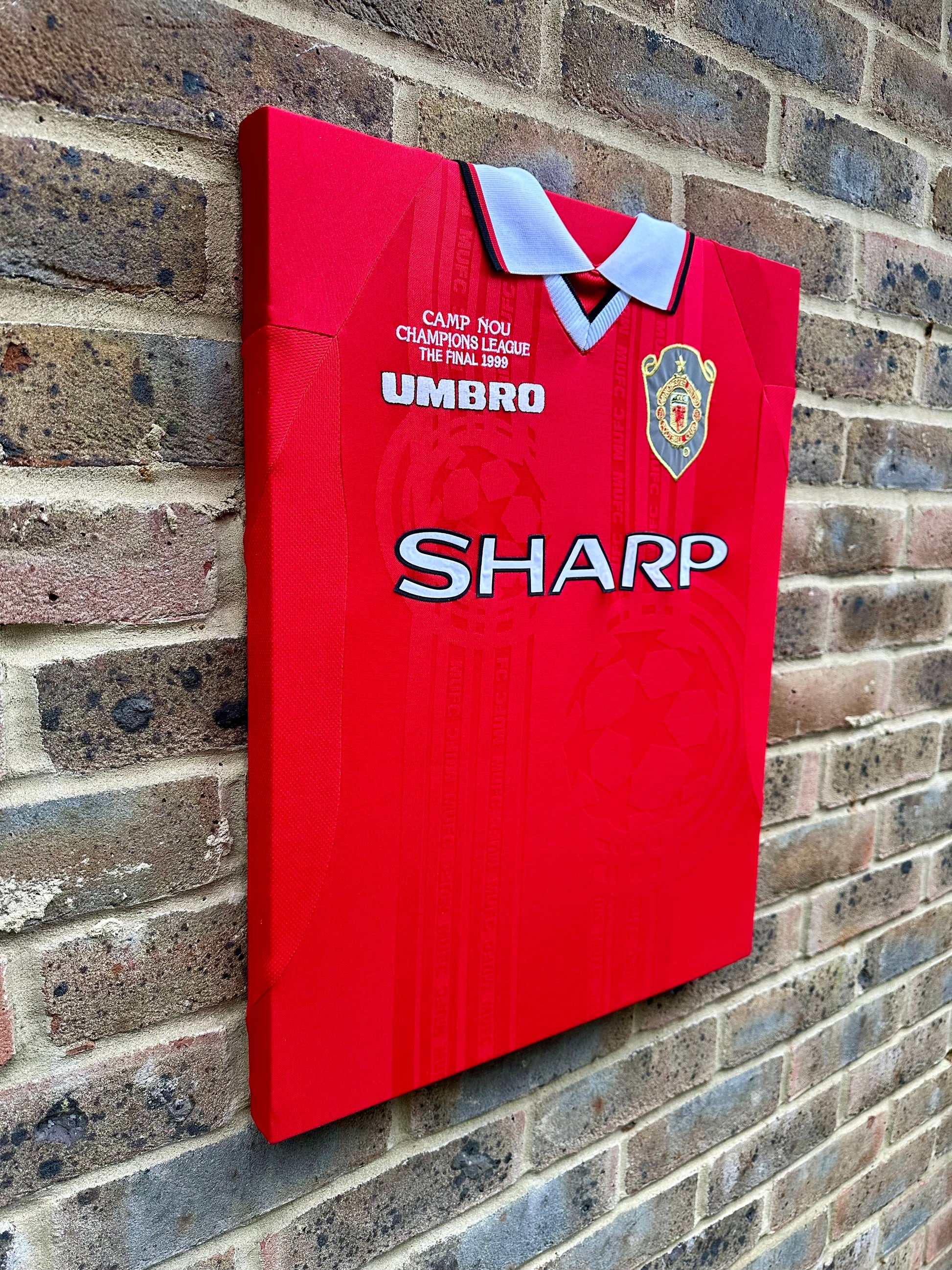 Manchester United 1999 Champions League Final Shirt Memorabilia