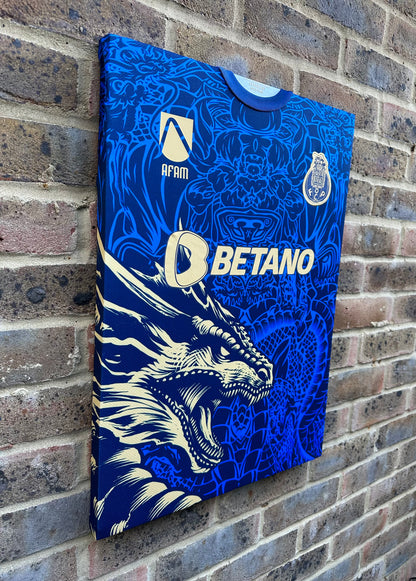 Fc Porto dragon special edition shirt memorabilia canvas