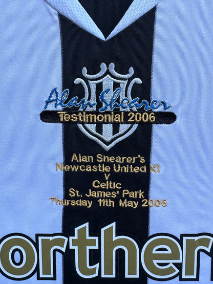 Alan shearer Newcastle United testimonial memorabilia canvas