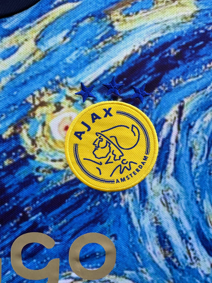 Ajax Van Gogh special edition shirt memorabilia canvas