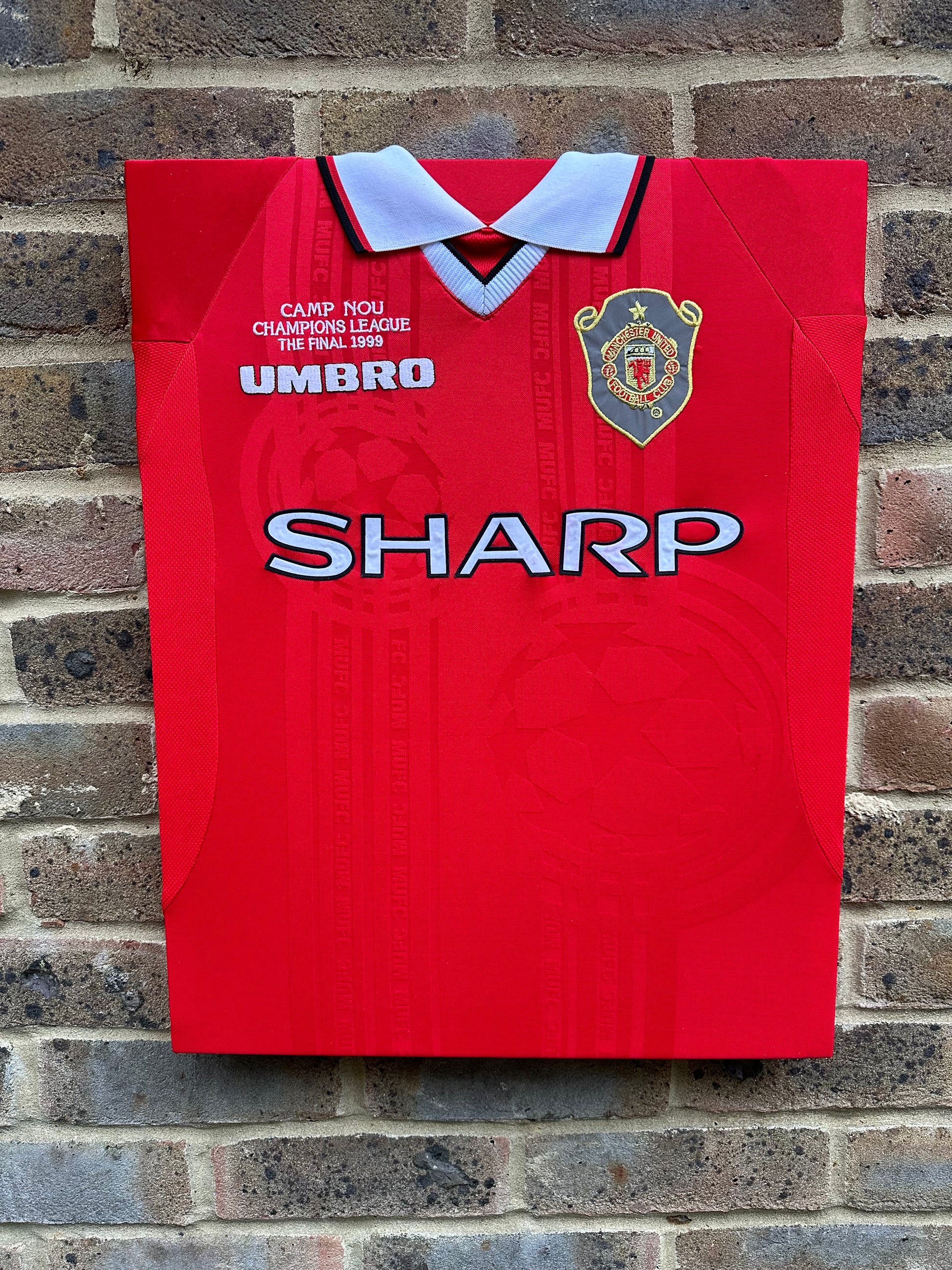 Manchester United 1999 Champions League Final Shirt Memorabilia