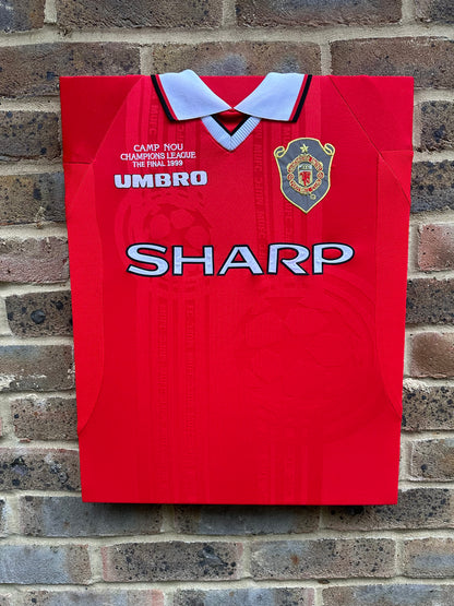 Manchester United 1999 Champions League Final Shirt Memorabilia