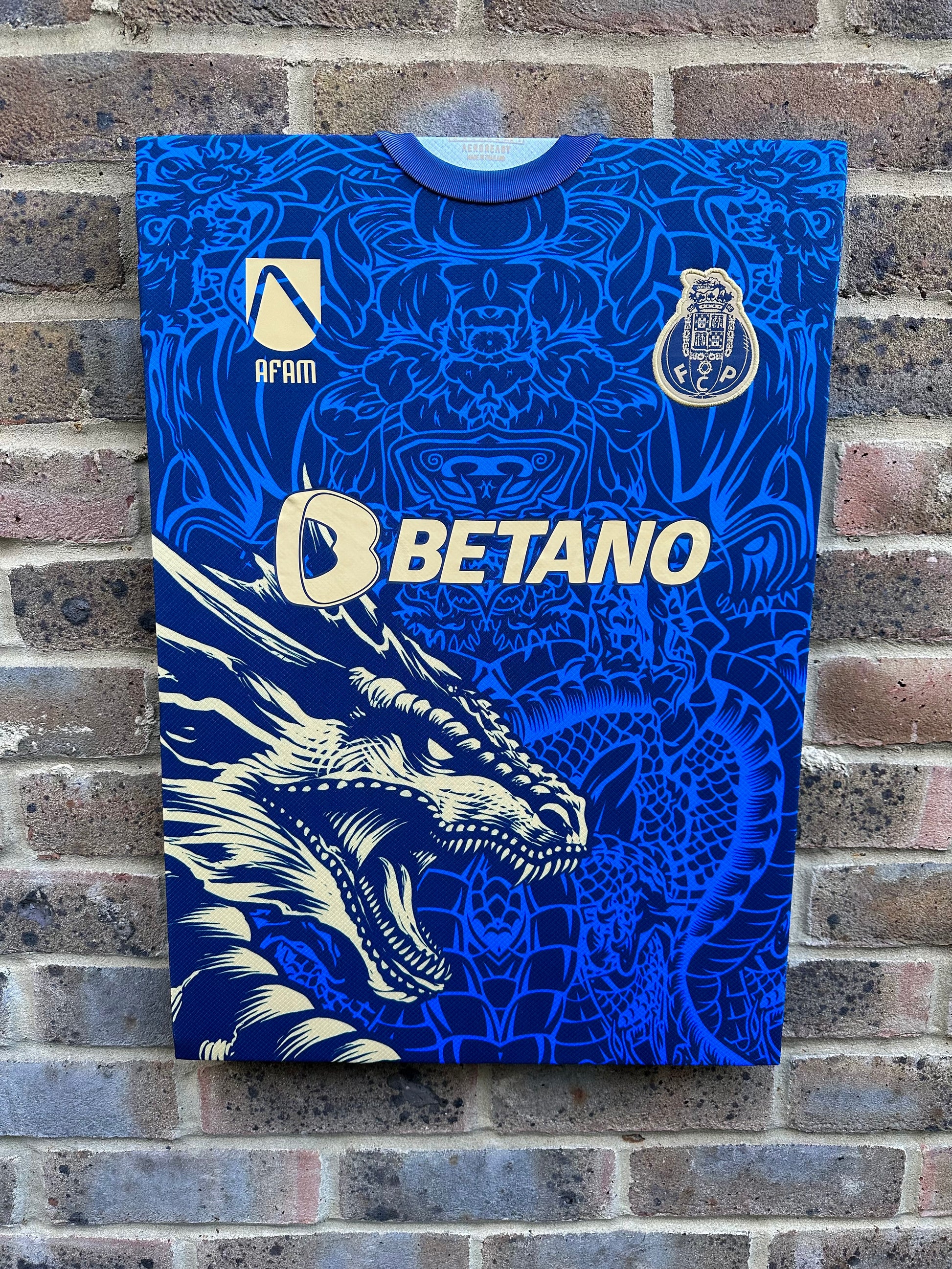 Fc Porto dragon special edition shirt memorabilia canvas